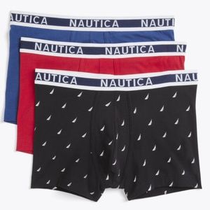 9x brand new Nautica stretch trunks, men's medium